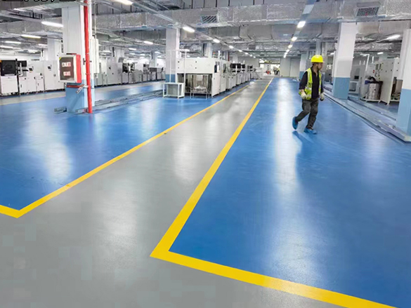 环氧地坪在工业厂房的应用案例