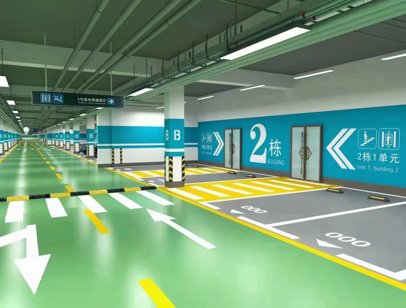 环氧平涂适合商用地面吗？门店展厅酒店地坪方案